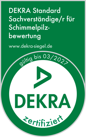 DEKRA Schimmelpilz-Sachverständige/r, zertifiziert bis 03/2027